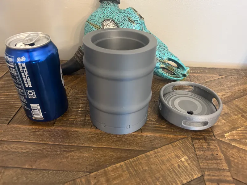Boozie Keg Cooler Can Holder Koozie