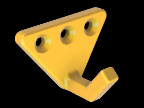 Triangular hanger mounting