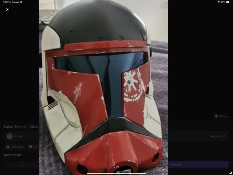 Republic commndo wearable helmet