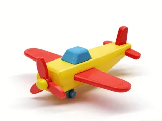 Assemble aircraft model display toy