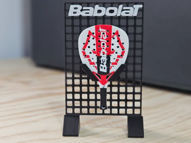 Padel Racket Display Stand Collection 7 Brands