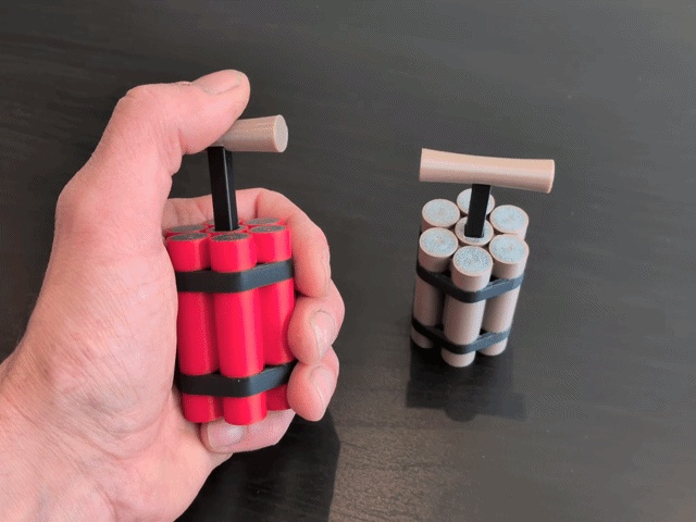 Dynamit-Zünder Fidget-Toy