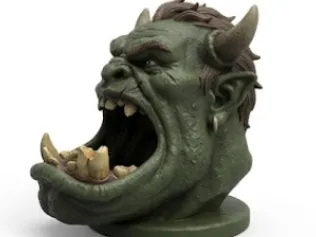 Hell Orc 3D Model