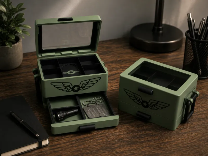 Personal Effects Box – 3D Printable Storage Case