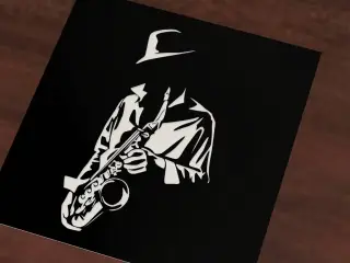 Mysterious saxophone