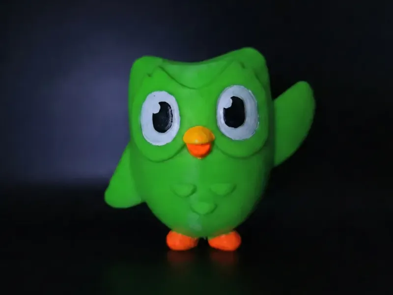 Figura do Duo - Mascote do Duolingo