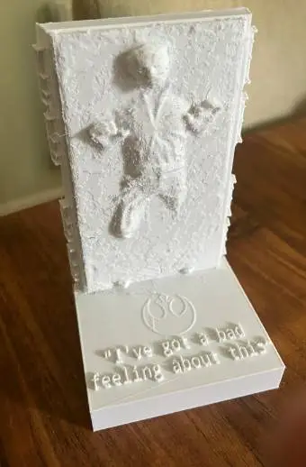 Star Wars Han Solo Bookend-1