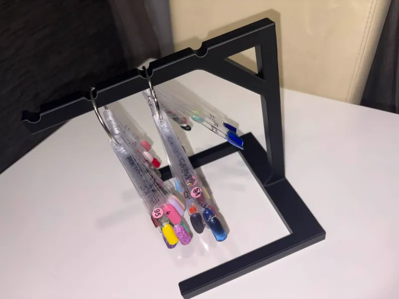 专业美甲色卡展示架