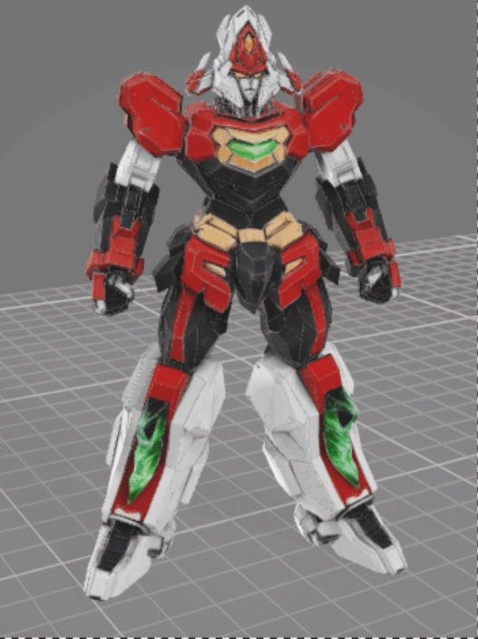 GENERAL Daimos – Modernized Mecha / Sci-Fi Action Statue 3D