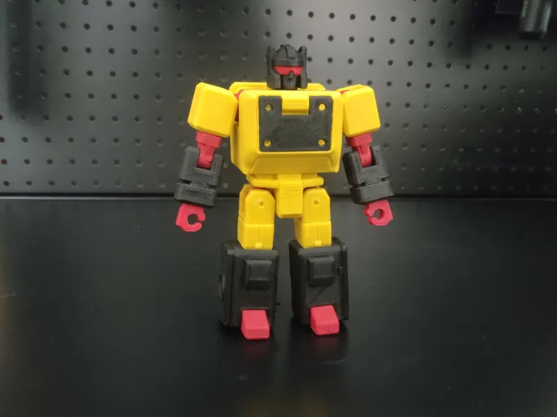 Mini-Roboterspielzeug zum Zusammenbauen