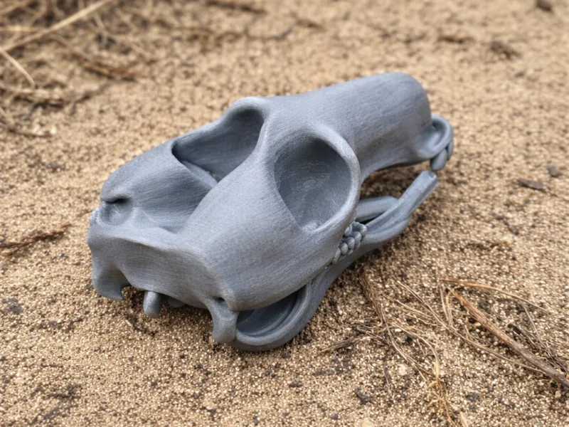 Common Wallaroo Skull