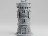 Key Chain design Castle Tower-0