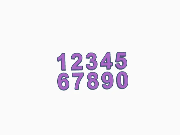 Numeros 0-9