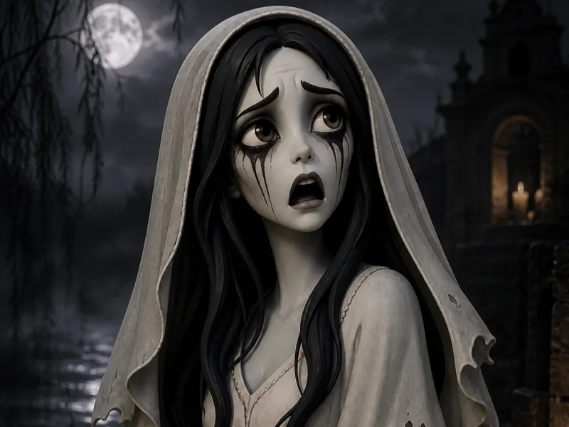 La Llorona – Busto Estilizado (Versión Animación)
