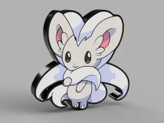 Cinccino Lightbox & Wall Art