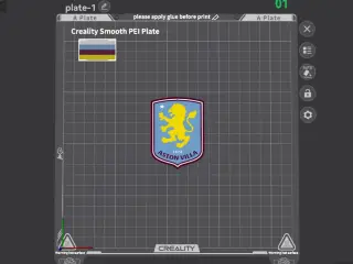 Llavero Aston Villa