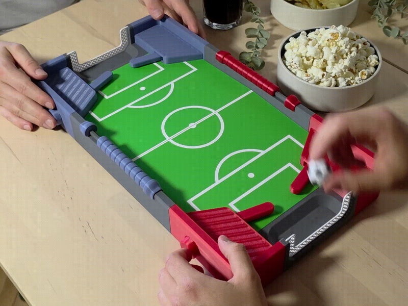 Pinball football minigame