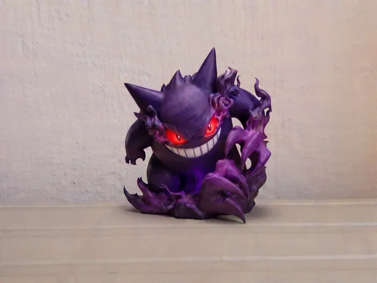 ゲンガー ダークオーラ ポケモン 任天堂 3Dフィギュア カスタム [無料]