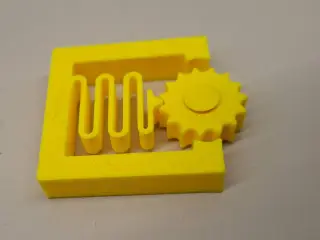 Wheel fidget toy
