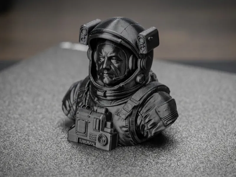 Busto do Explorador do Espaço Profundo – Astronauta de Ficção Científica STL para Impressão 3D