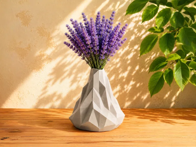 Low-Poly-Bergvase