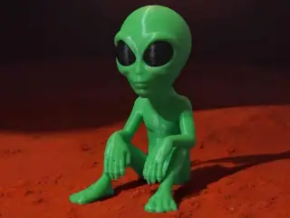 Sitting Alien