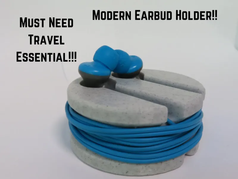 Supporto Moderno per Auricolari (Indispensabile da Viaggio)