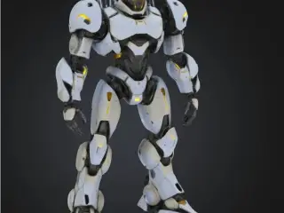FREE sci-fi human exo robot game rpg