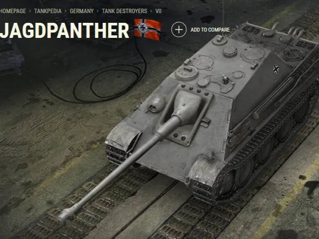 JAGDPANTHER TANK DESTRYER, GER ARMY 1942