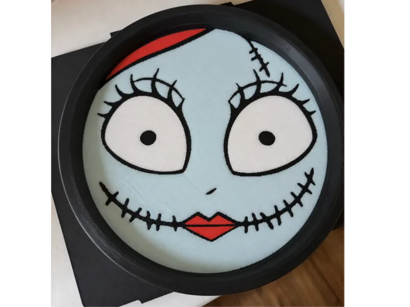 Sally - Jack Skellington - Bandeja de Pesadilla antes de Navidad