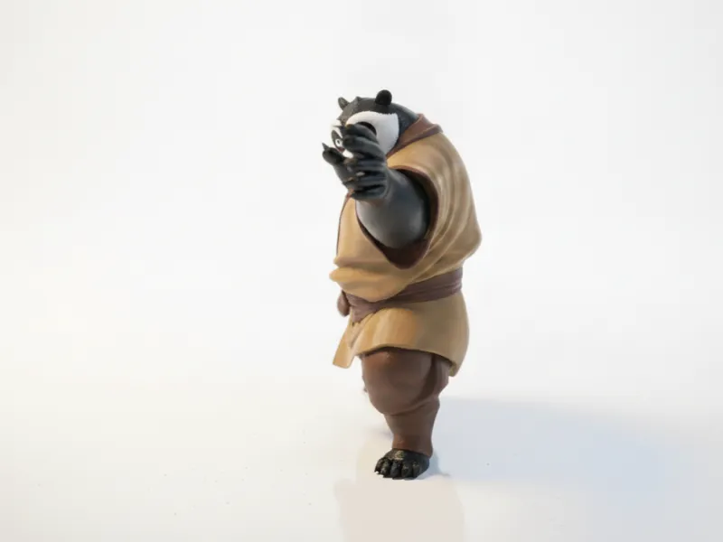 Kung Fu Panda Po Figurine Cartoon 3D Printable