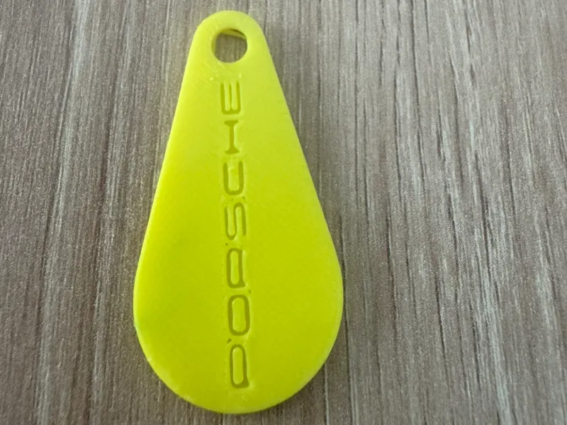 llavero supermercado porsche