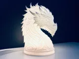 Dragon table lamp decor-0
