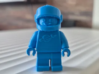 Style bloc lego personnage pilote