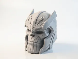Thanos Skull Marvel Villain Sculpture 3D Printable