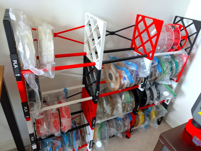 Scaffale per bobine Over-the-Top
