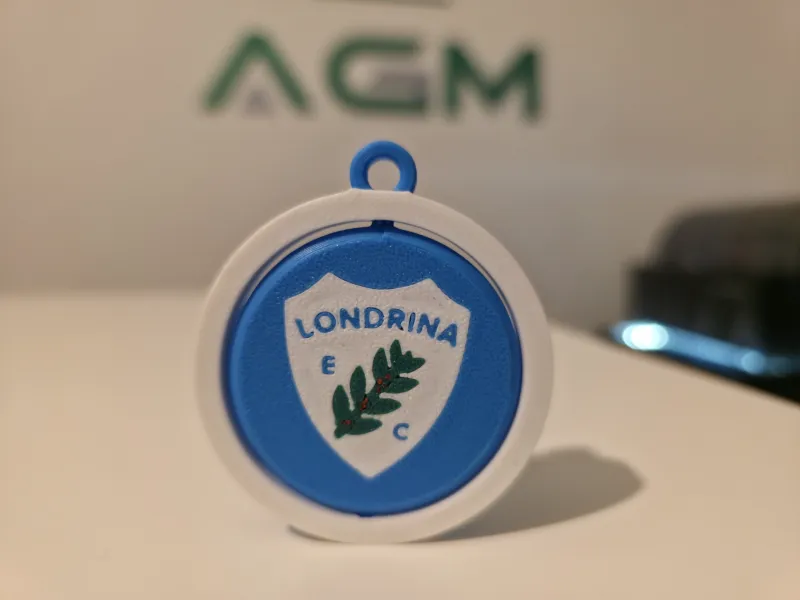 Londrina - Chaveiro Giratório Print-in-Place