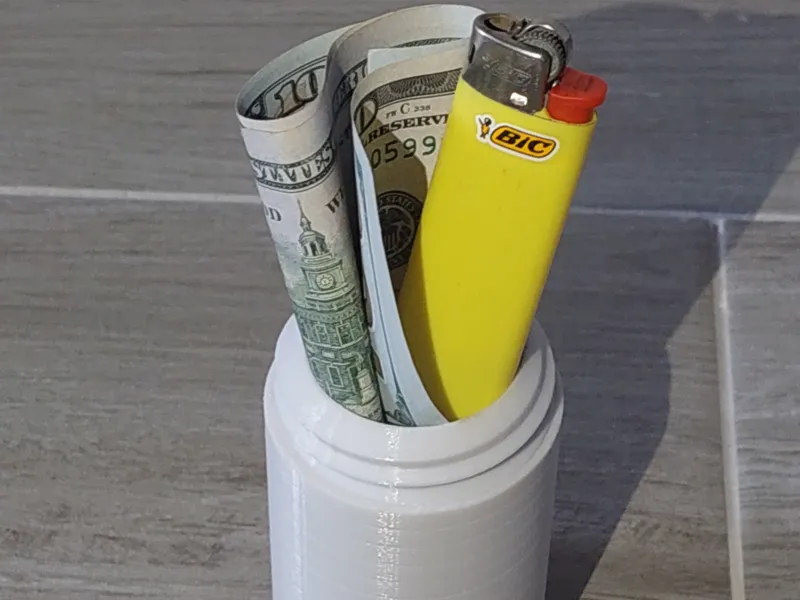 Waterproof floating container