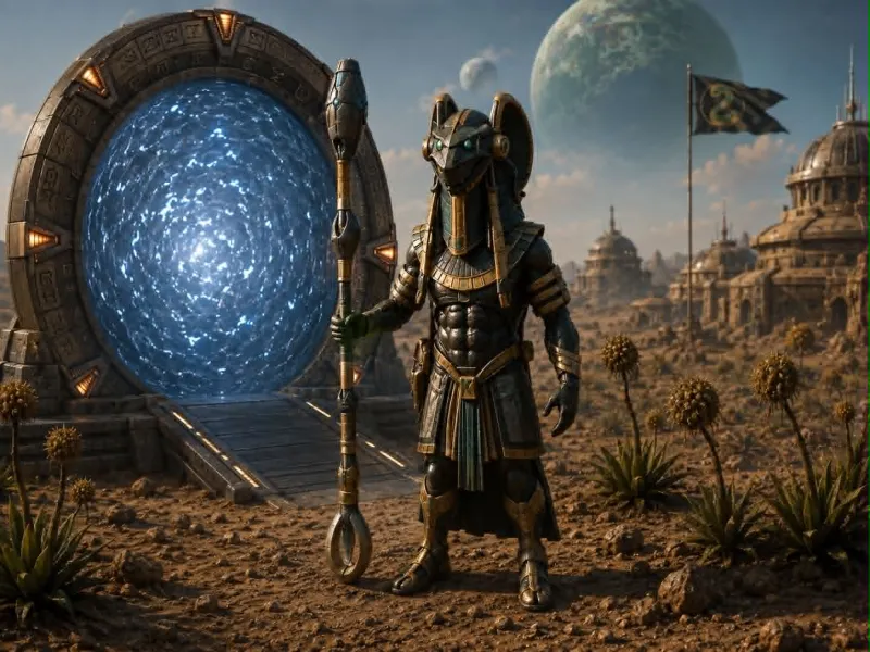 Slangenwachter geïnspireerd op de Stargate-serie