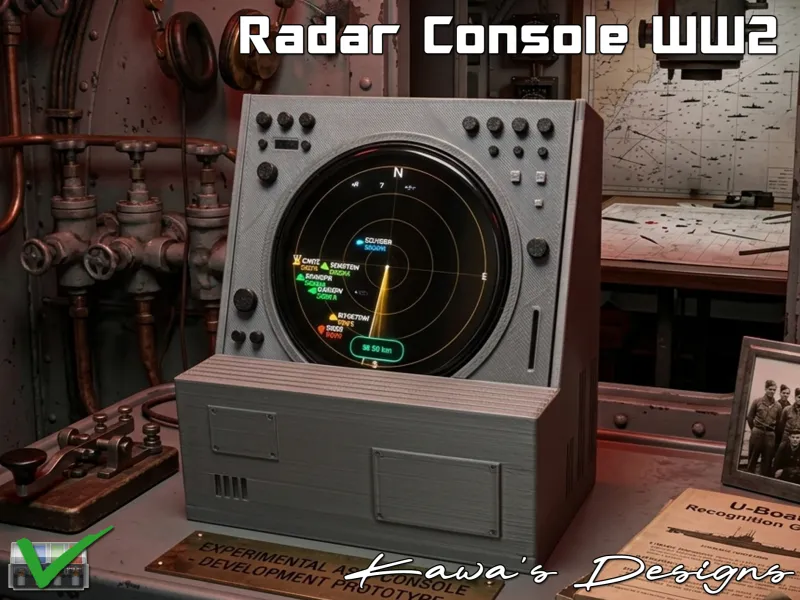 Console radar de la Seconde Guerre mondiale – Suivi du trafic aérien en temps réel