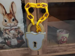 Chain for Printed Locker