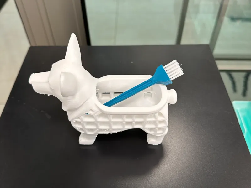 整体镂空小狗