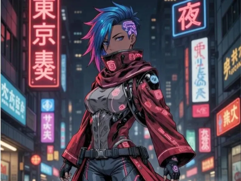 Personagem Cyberpunk