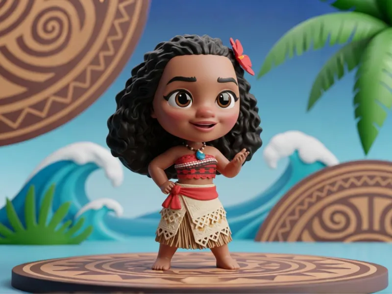 Moana Chibi