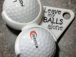 Two-Ball Golf Ball Holder
