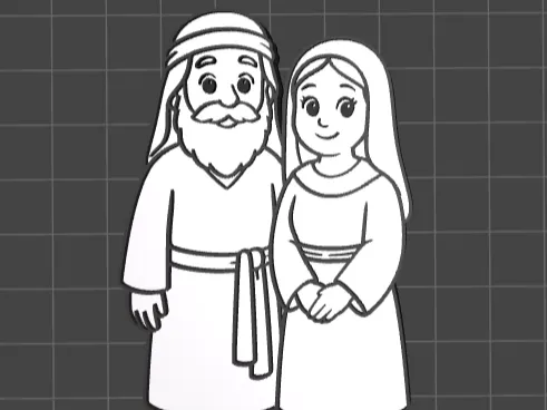 Noah en zijn vrouw