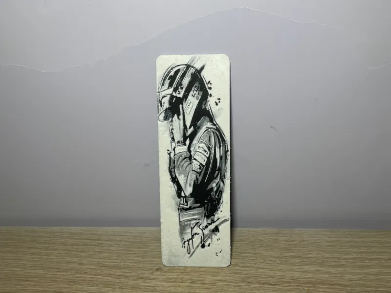 marcapaginas ayrton senna