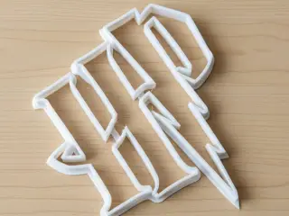 HP Logo Cookie Cutter