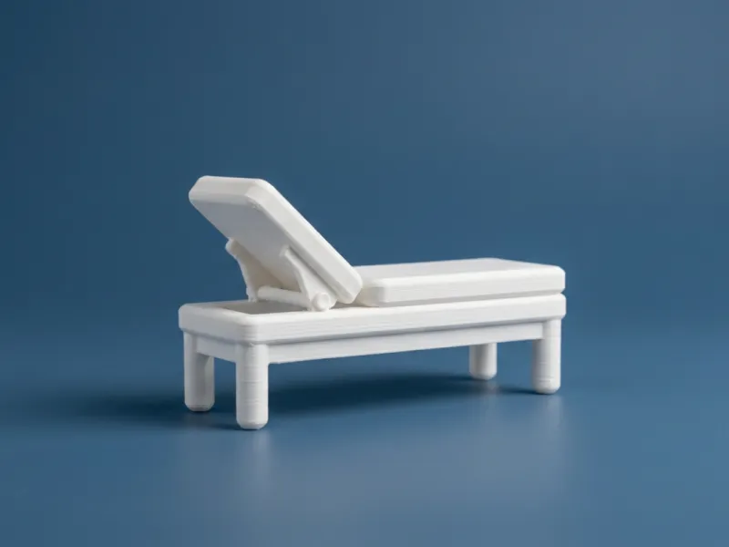 Dollhouse Miniature Recliner 3D Model