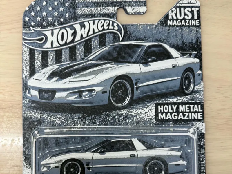 Trans Am Hotwheels Blister Hueforge
